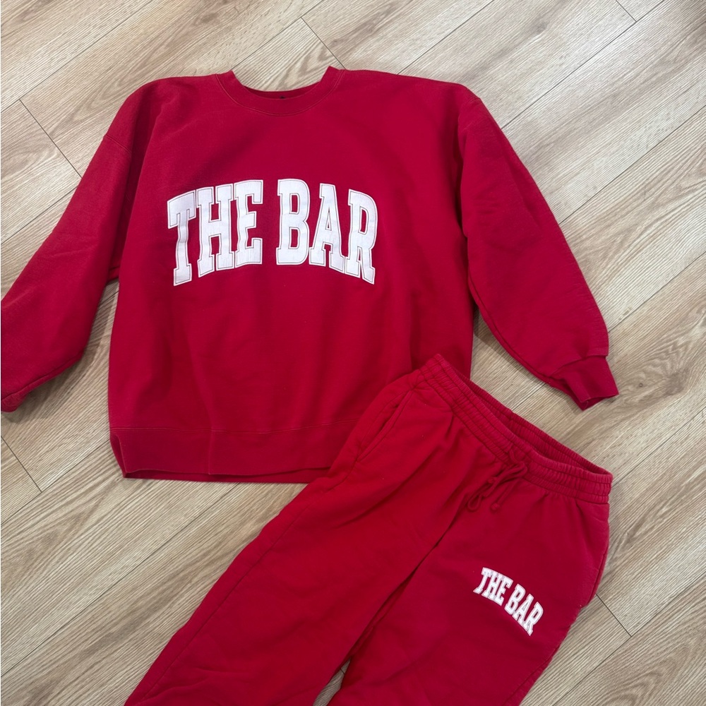 The Bar Sweatshirt & Sweatpants